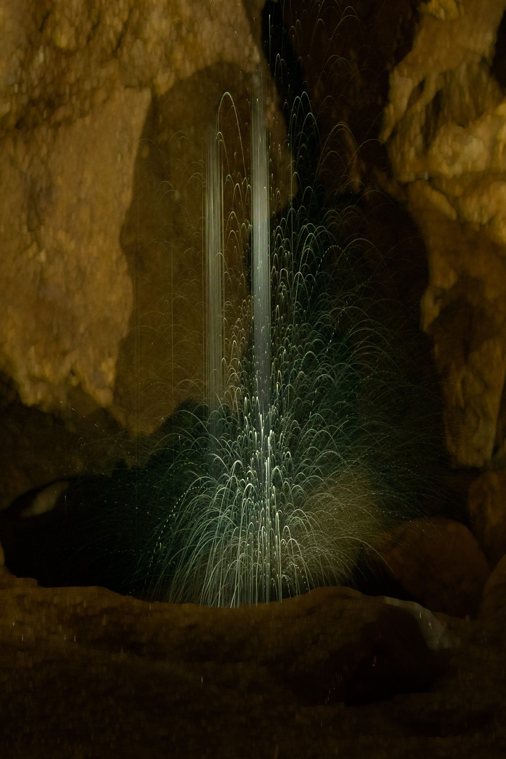 Foto aus der Schauhöhle von Siegbert Werner